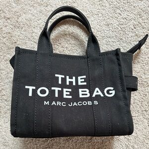 Marc Jacobs the canvas small tote bag in black